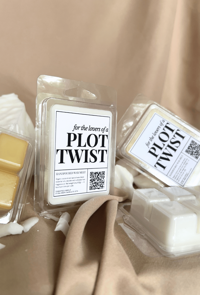 Plot Twist Mystery Candle | Surprise Scent Book Lover Gift