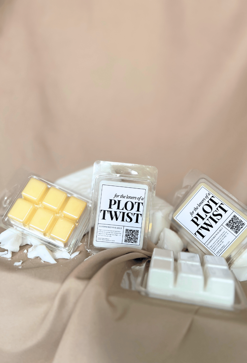 Plot Twist Mystery Candle | Surprise Scent Book Lover Gift