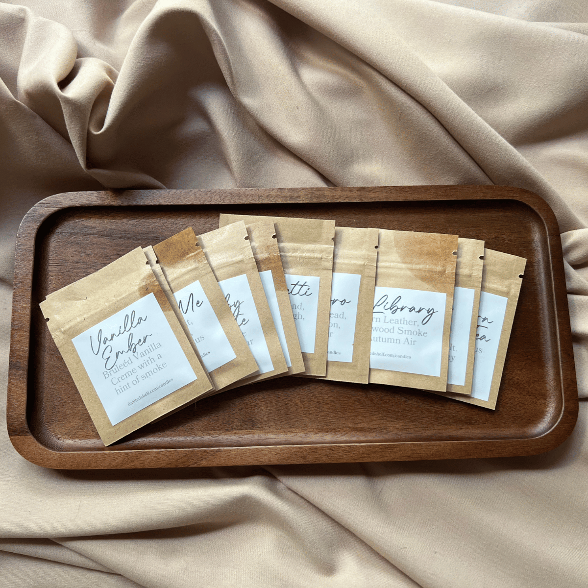 Shelf Staples Scent Sampler Kit | 10 Signature Candle Fragrances | $8 Credit Toward Your Next Candle | FREE SHIPPING