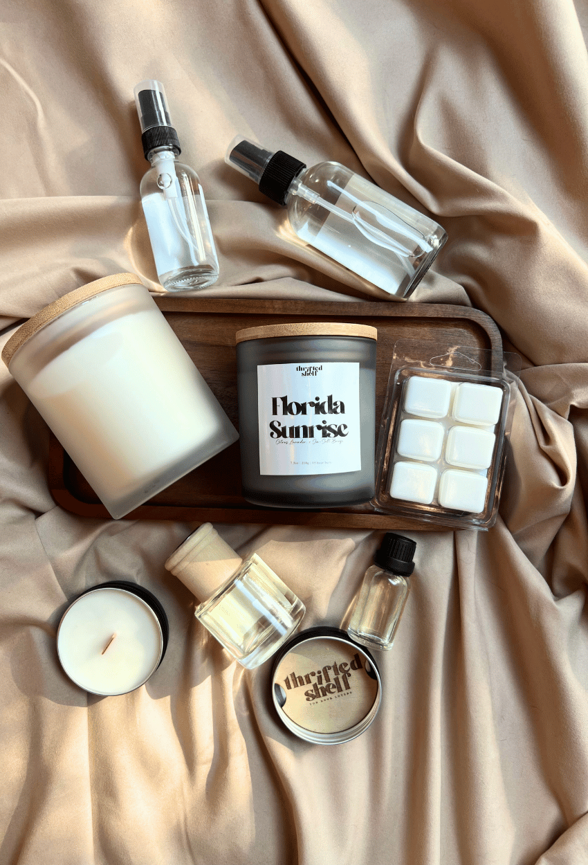 Florida Sunrise | Citrus & Morning Dew Candle + Home Fragrance – Inspired by Pirates of the Caribbean Ride