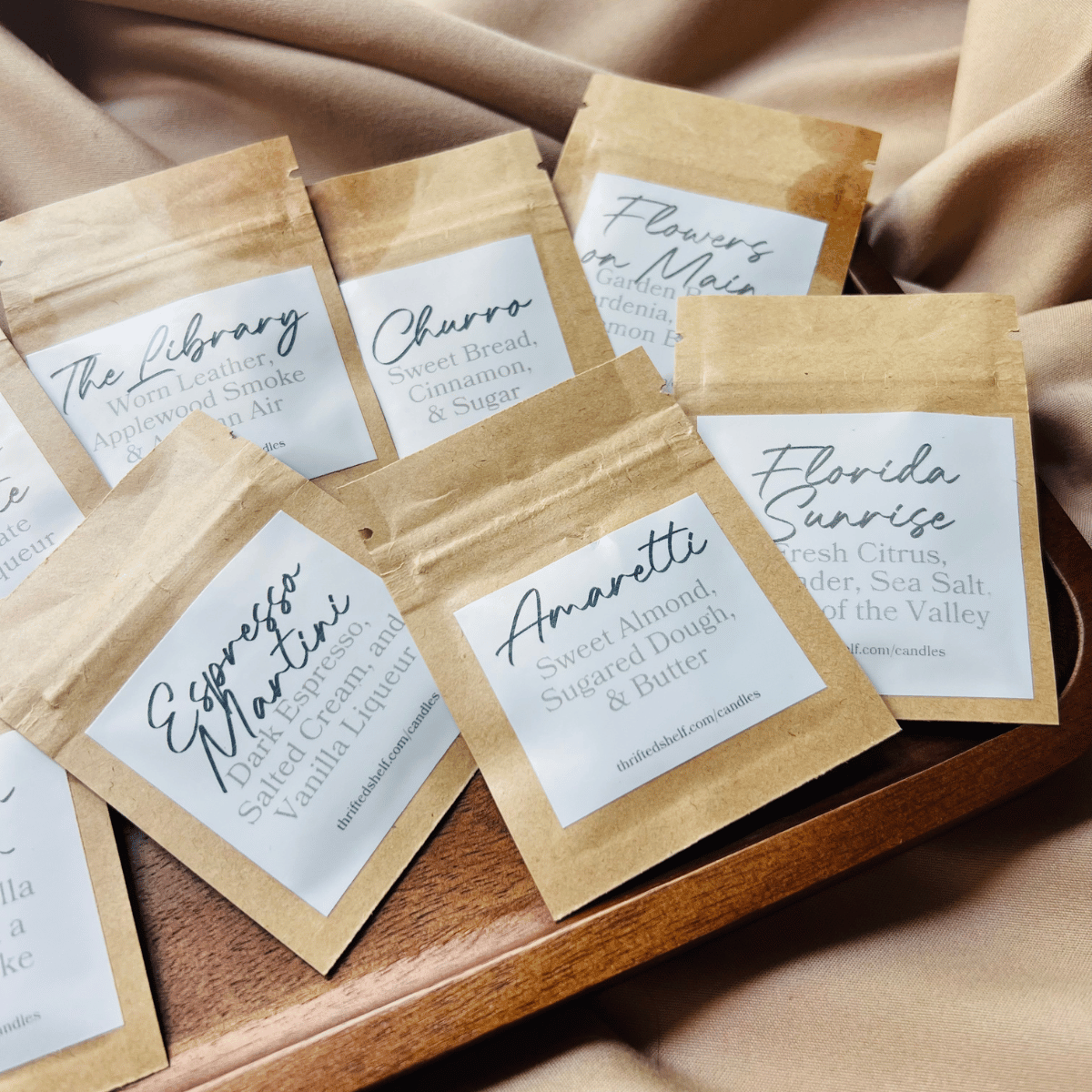 Shelf Staples Scent Sampler Kit | 10 Signature Candle Fragrances | $8 Credit Toward Your Next Candle | FREE SHIPPING