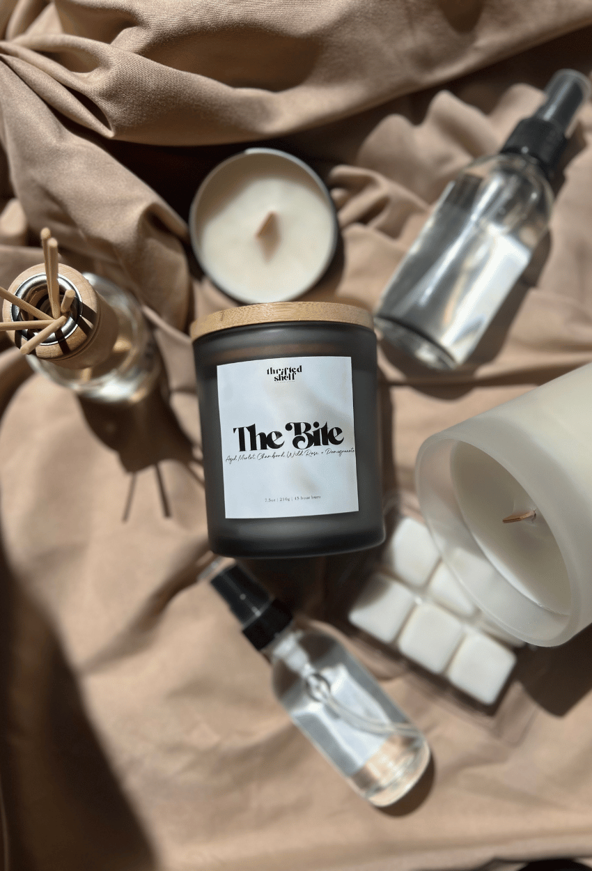 The Bite | Red Wine & Pomegranate Candle + Home Fragrance – Creepy vs. Cozy Collection