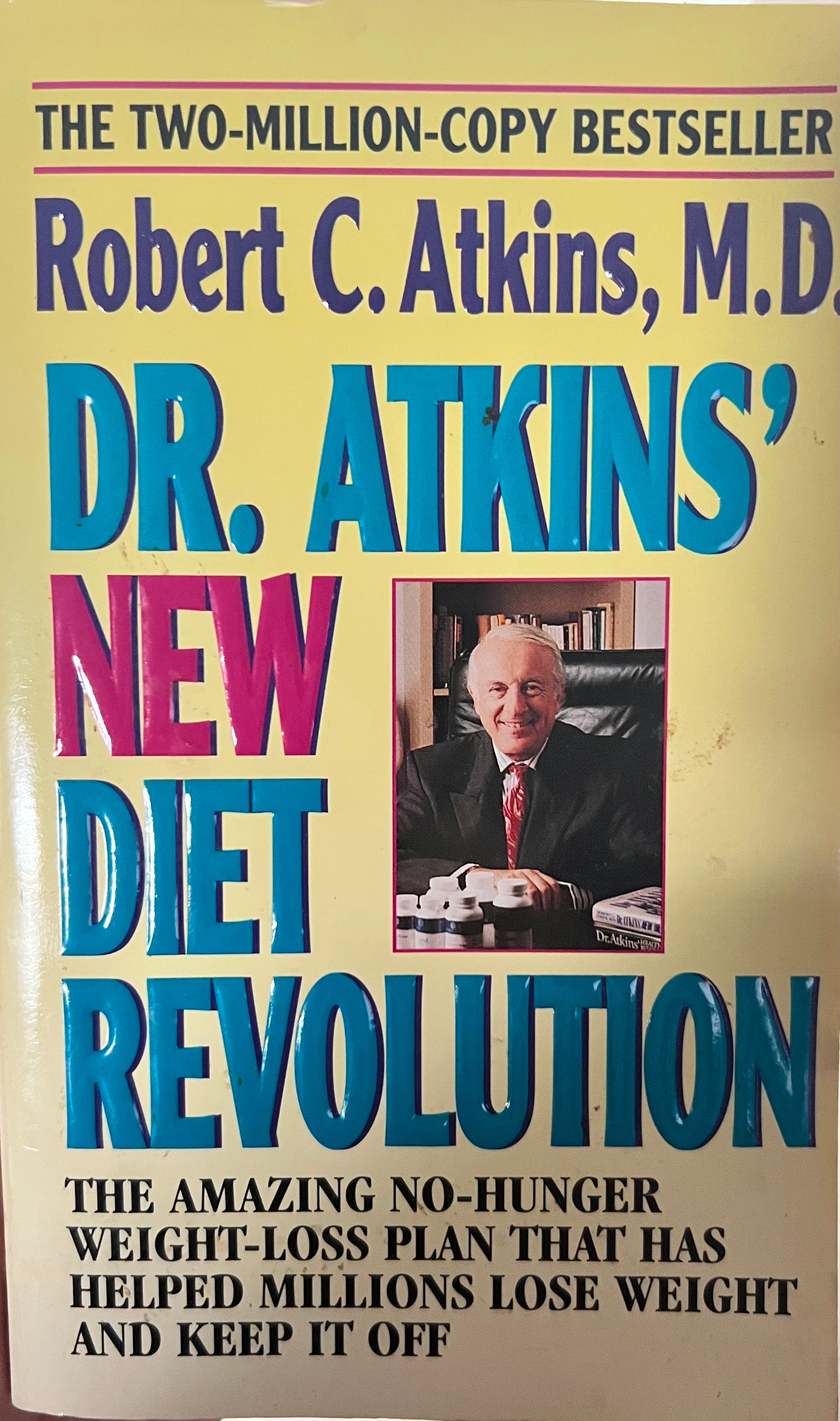 Book cover of 'Dr. Atkins' New Diet Revolution' by Robert C. Atkins, M.D.