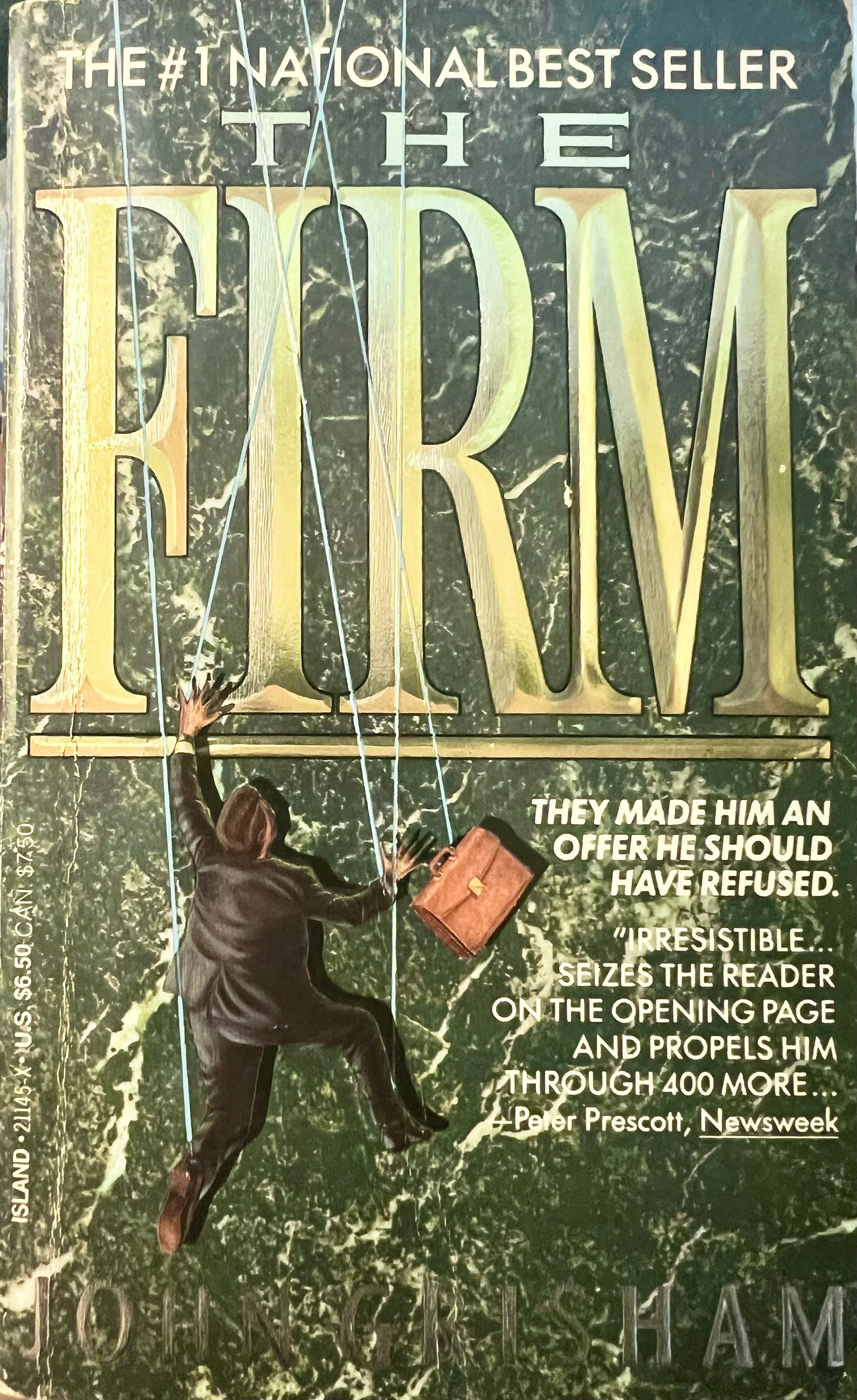 The Firm by John Grisham | Legal Thriller, High-Stakes Secrets & Corporate Corruption