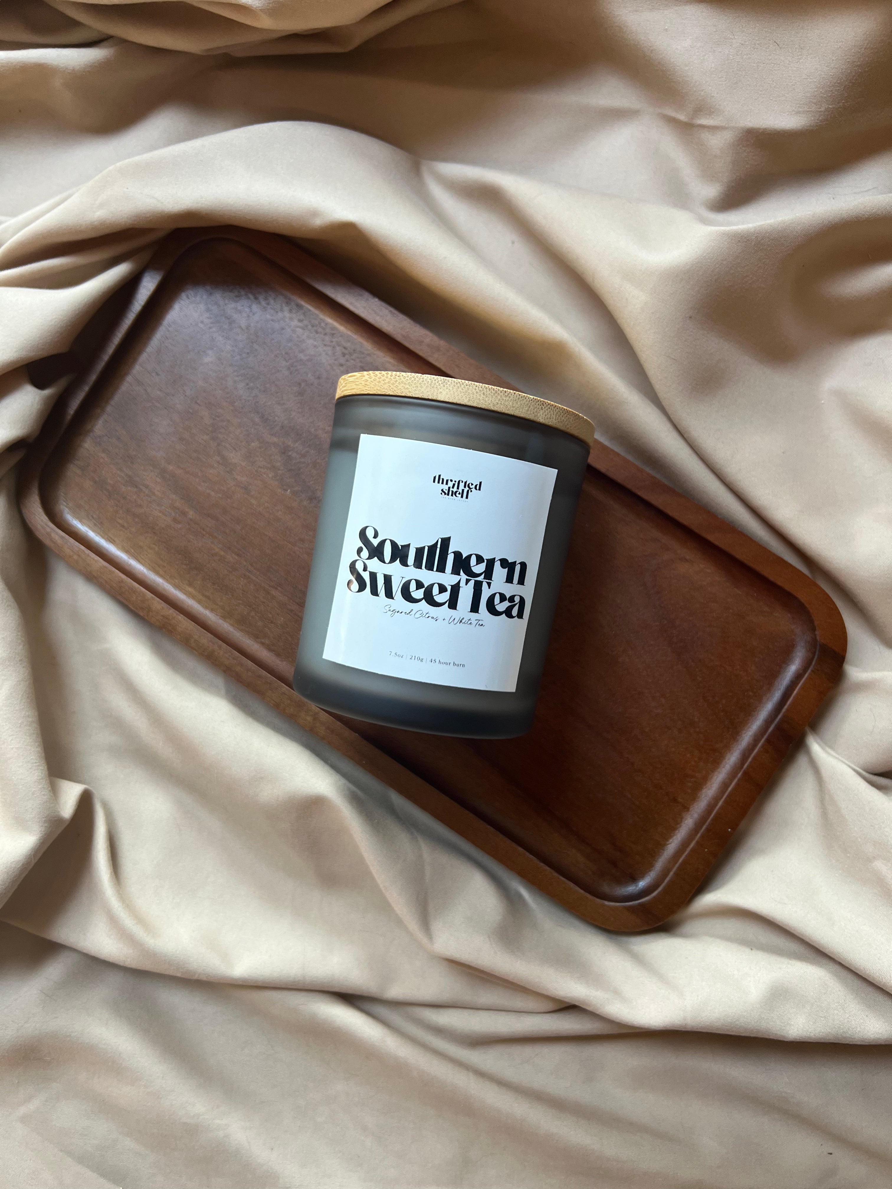 Southern Sweet Tea | Citrus & Black Tea Candle + Home Fragrance – Shelf Staples Collection