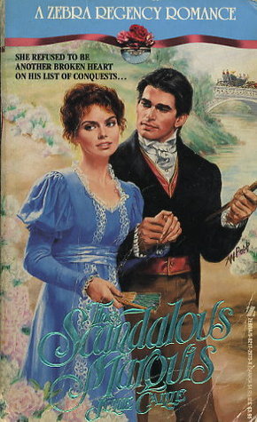 Book cover of 'The Scandalous Viscount' featuring a couple in Regency attire.