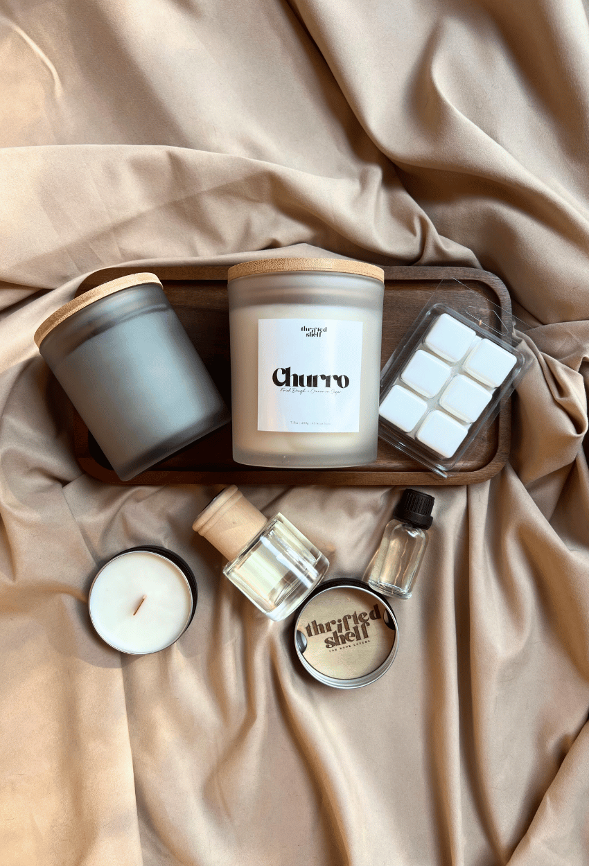 Churro | Cinnamon Sugar & Sweet Dough Candle + Home Fragrance – Shelf Staples