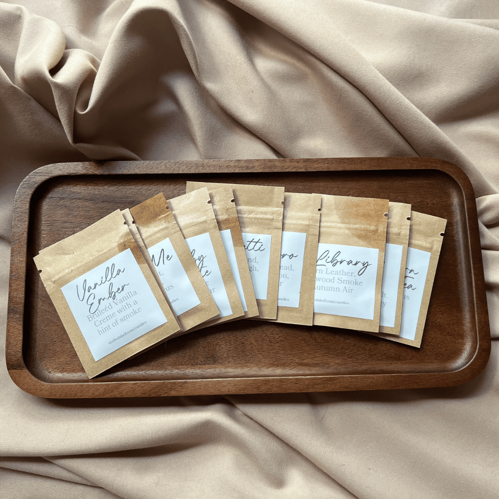 Shelf Staples Scent Sampler Kit | 10 Signature Candle Fragrances | $8 Credit Toward Your Next Candle | FREE SHIPPING