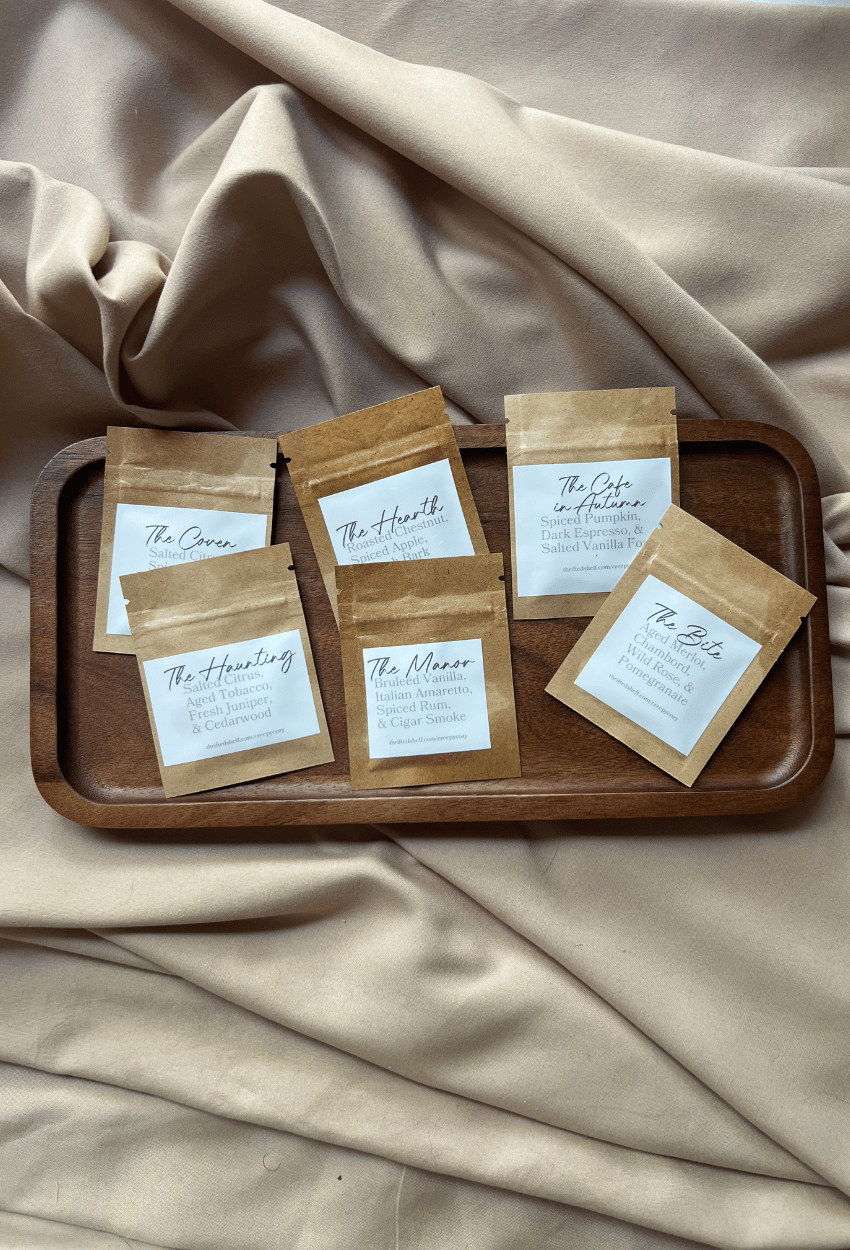 The Creepy vs. Cozy Scent Sampler Pack | $8 Credit Toward Your Next Candle | FREE SHIPPING