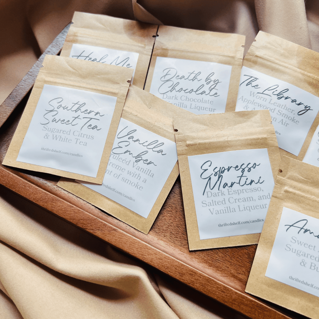 Shelf Staples Scent Sampler Kit | 10 Signature Candle Fragrances | $8 Credit Toward Your Next Candle | FREE SHIPPING