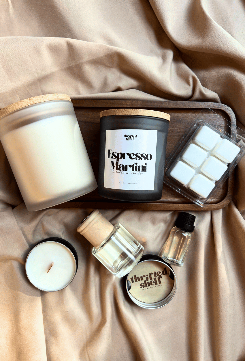 Espresso Martini | Coffee & Vanilla Candle + Home Fragrance – Shelf Staples Collection